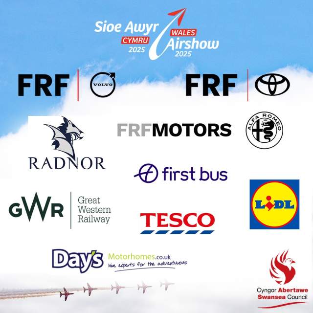 Wales Airshow 2025 Sponsors