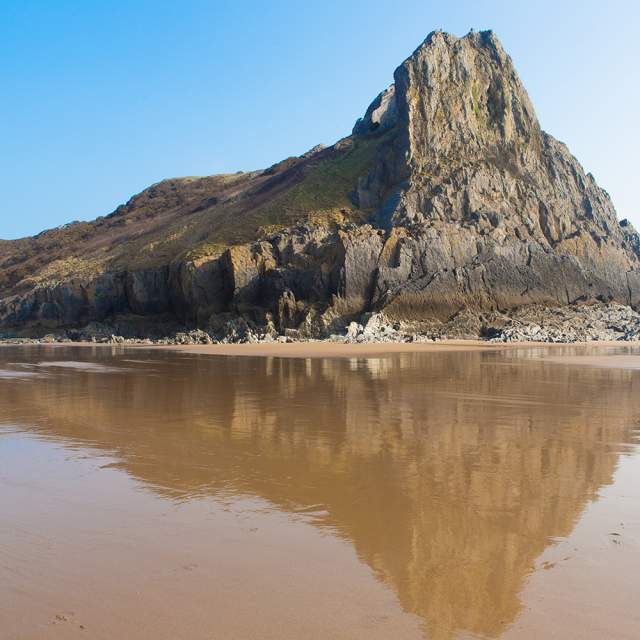 Rocks at Tor Bay Beach