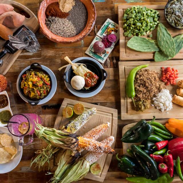 Local ingredients at Charro Steak