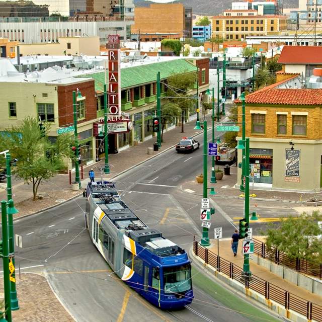 streetcar-downtown-ariel