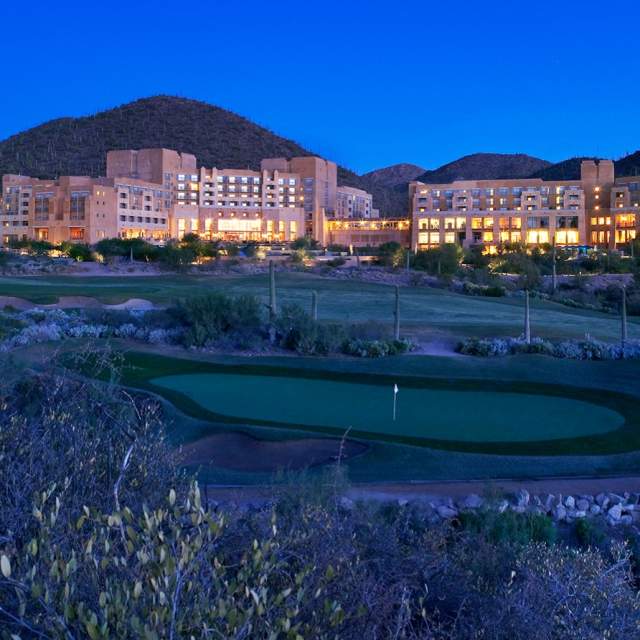 JW Marriott Tucson Starr Pass Resort & Spa Golf Course Towards Resort View