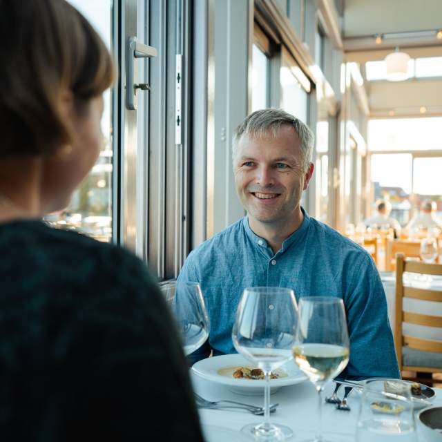 par på restaurant