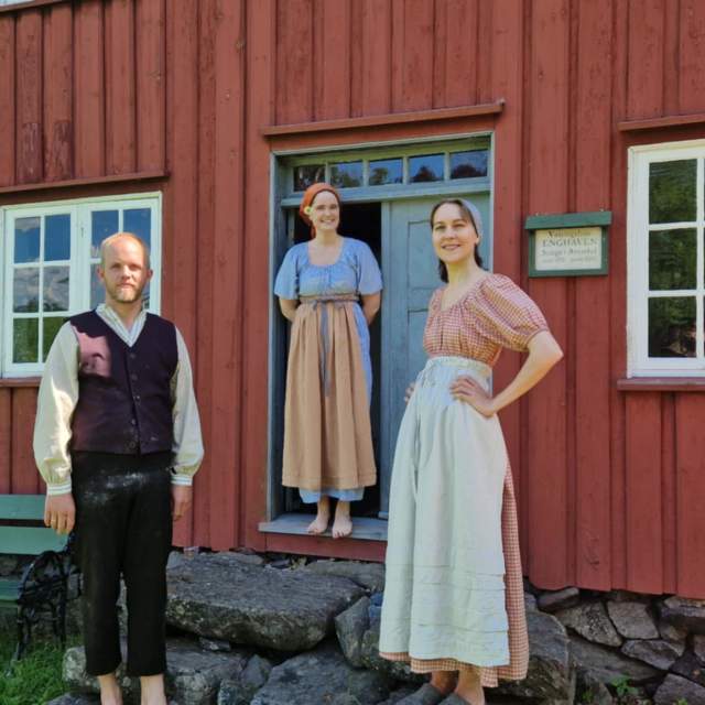 Åpent tun på Kuben i Arendal