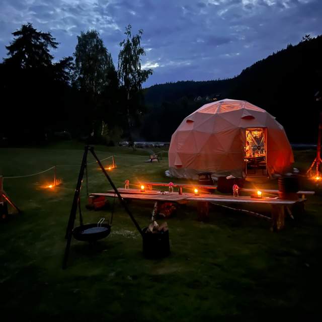 Camp på Vigeland Hovedgaard