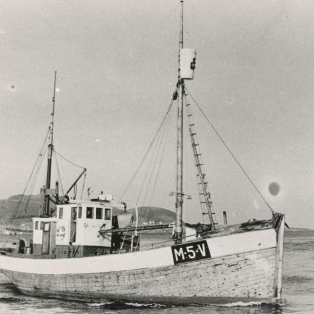 MK Heland Valderhøya før 1954. Sunnmøre museum