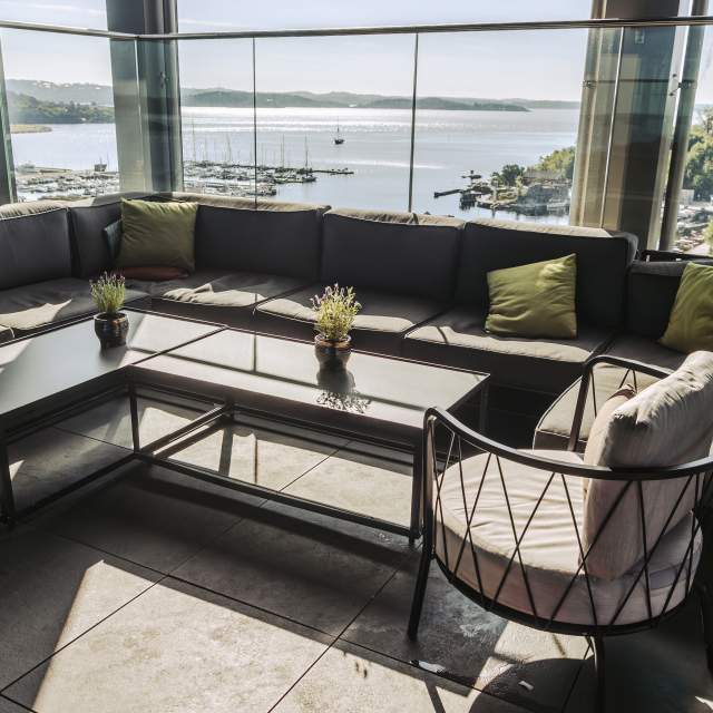 Takterrassen på Club21 Skybar