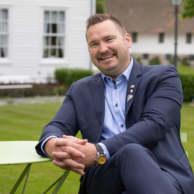 Dagfinn Galdal hos Boen gård