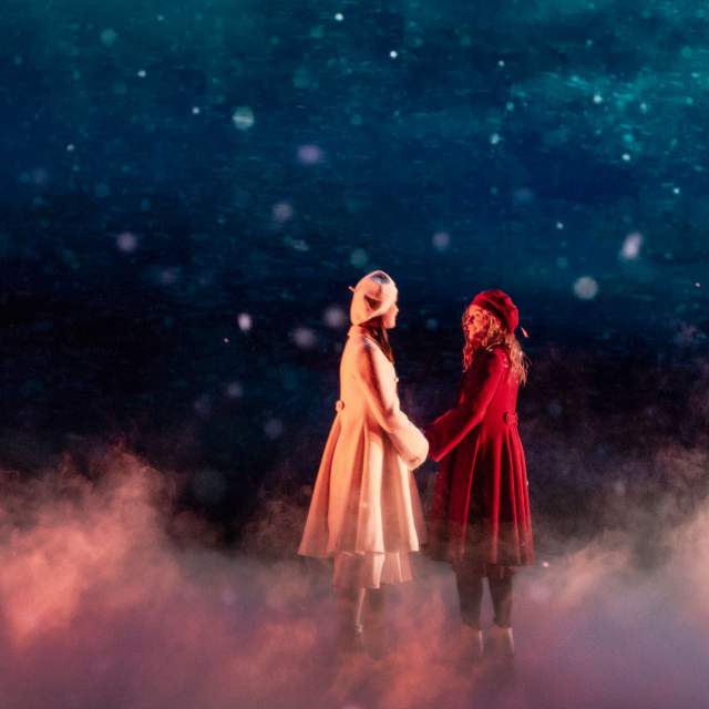 to skuespillere på Snøsøstera