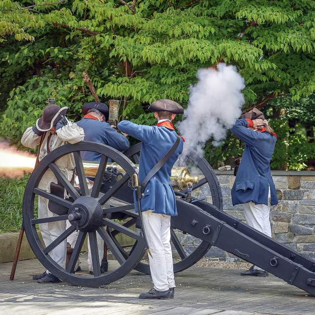 American Revolution Museum Cannon Firing