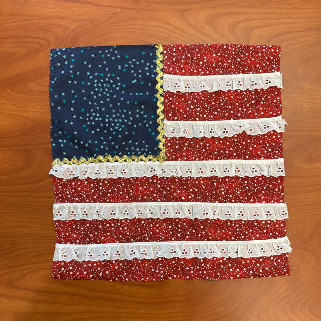Quilt square for the Great American Birthday Quilt.