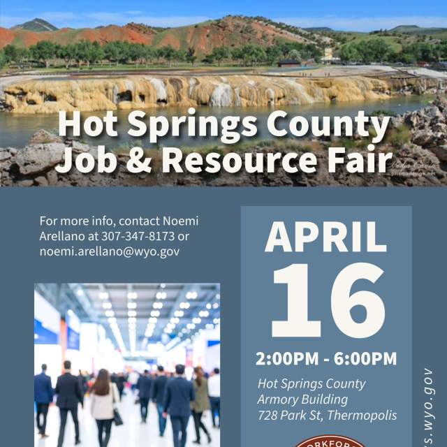 Hot Springs County Job and Resource Fair