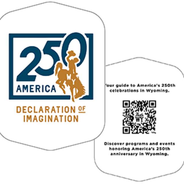 Collect your 250th Wyoming Sticker today!