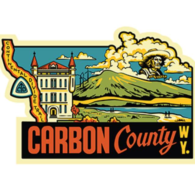 Collect you Discover Carbon County Sticker today!