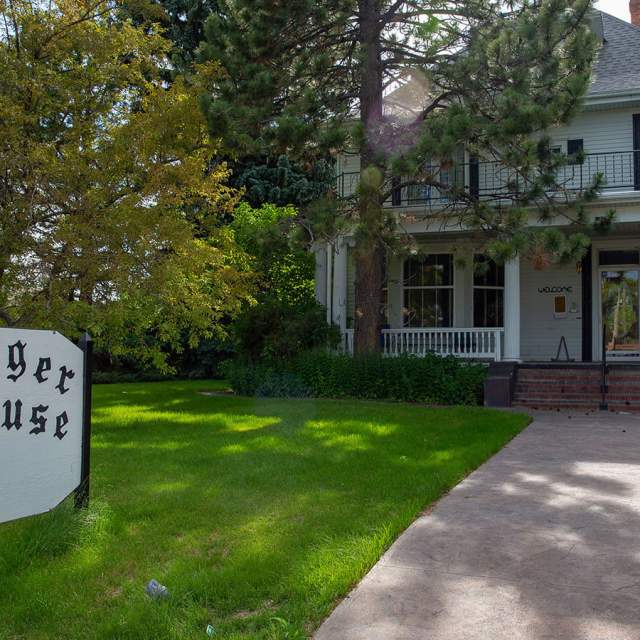 The Sager House Bed and Breakfast, a charming historic home in Lusk, Niobrara County, Wyoming.