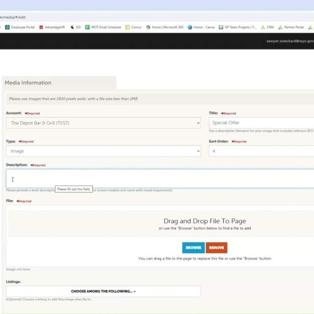 Partner Portal - How to add Media