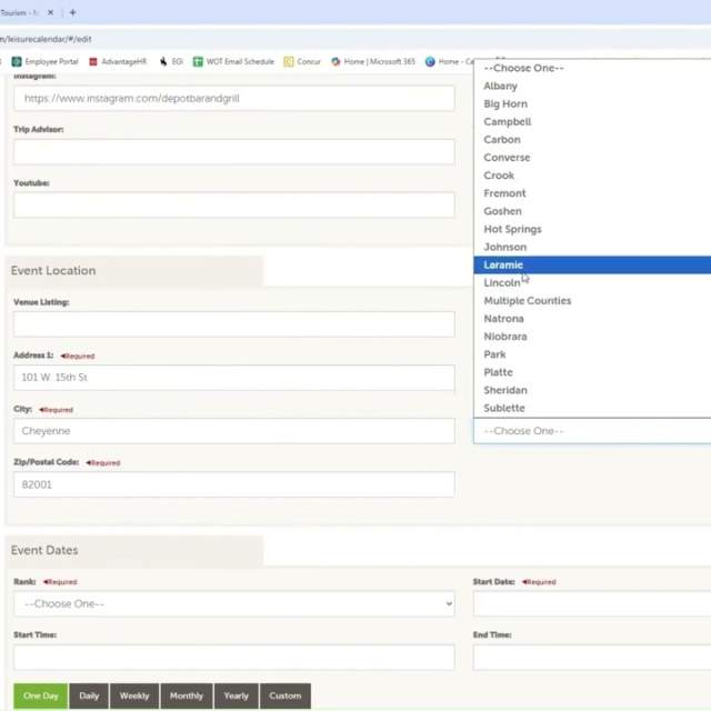 Partner Portal - How to create an Event