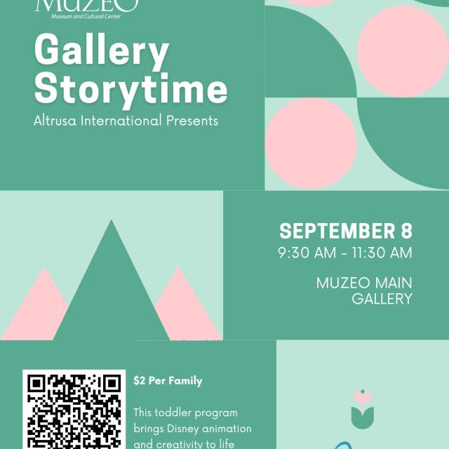 Muzeo's Gallery Storytime 9/8