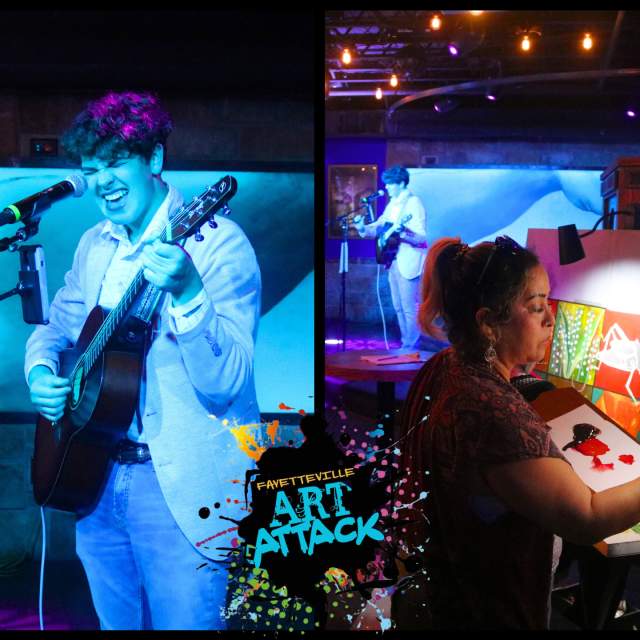 The Fayetteville Art Attack, Wednesday, August 7th!