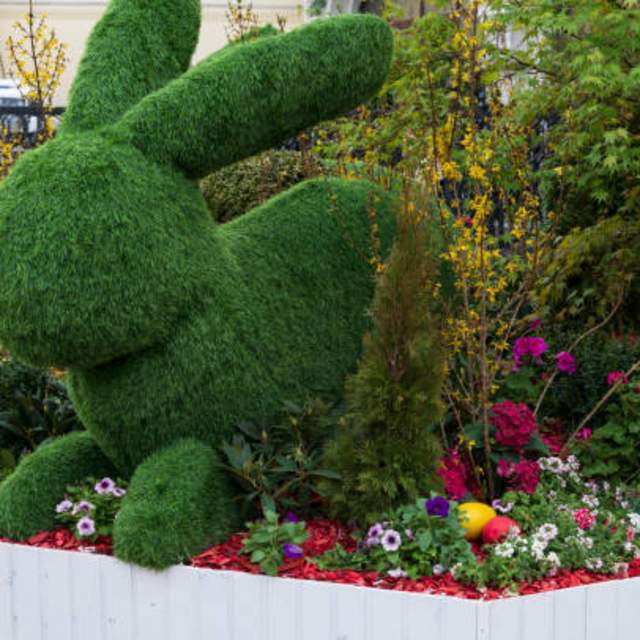 Paddy's Bunny Topiary Workshop
