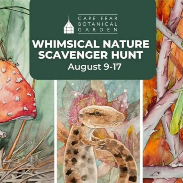 Whimsical Nature Scavenger Hunt at the Garden