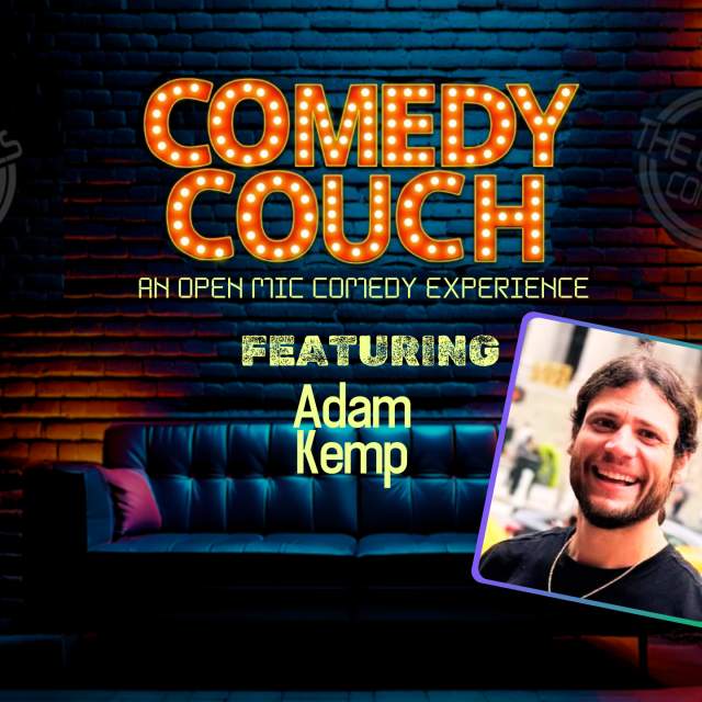 The Comedy Couch with the Locals Comedy and Adam Kemp