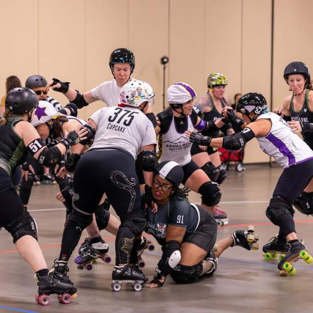 Fayetteville Roller Derby League: Tiki Takedown