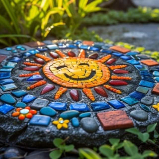 Adult Workshop: Mosaic Stepping Stones