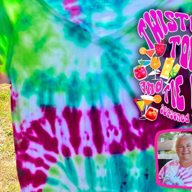 Twisted Tonics and Tie Dye seasoned by Pepper