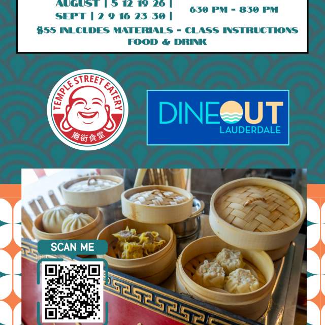 Dine Out Lauderdale Dumpling Classes