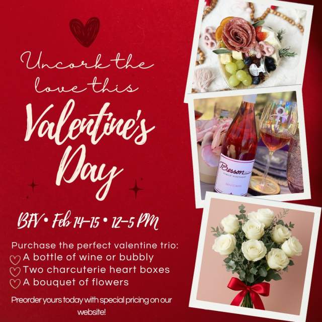 Bottle, Box, & Bouquet for Valentine's Weekend