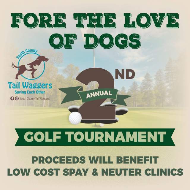 2nd Annual Fore the Love of Dogs Golf Tournament