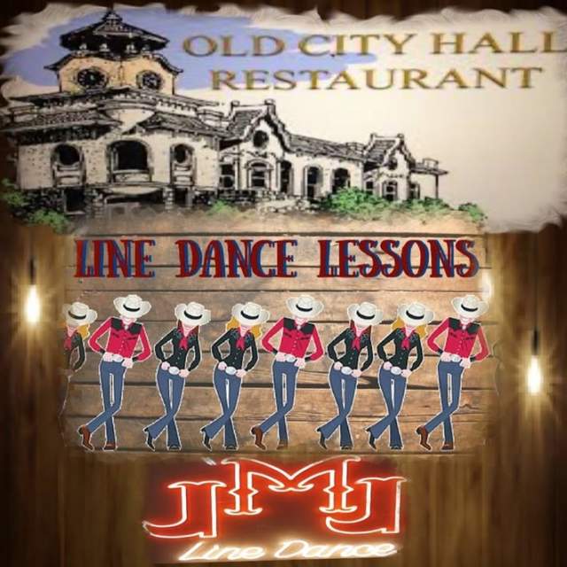 Line Dancing at Old City Hall Restaurant