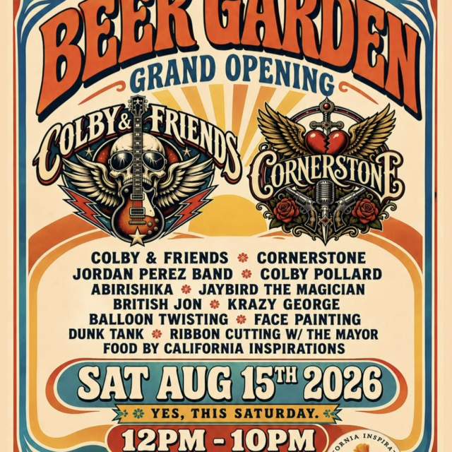 Beer Garden Grand Opening