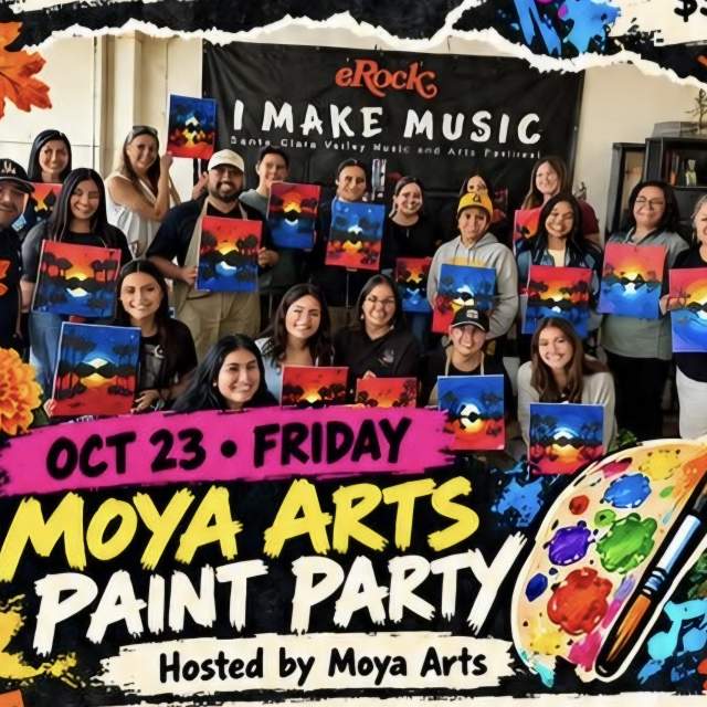 Moya Arts Paint Party at eRock