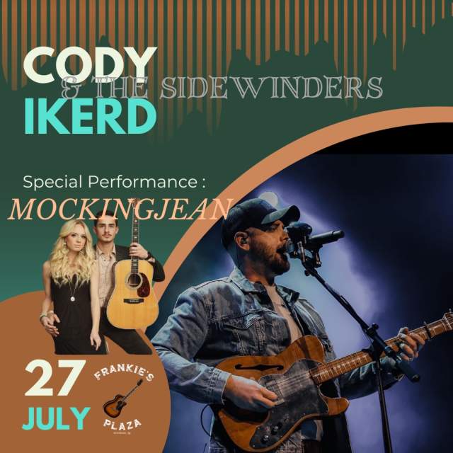 Cody Ikerd & The Sidewinders WSG Mockingjean at Frankie's Plaza