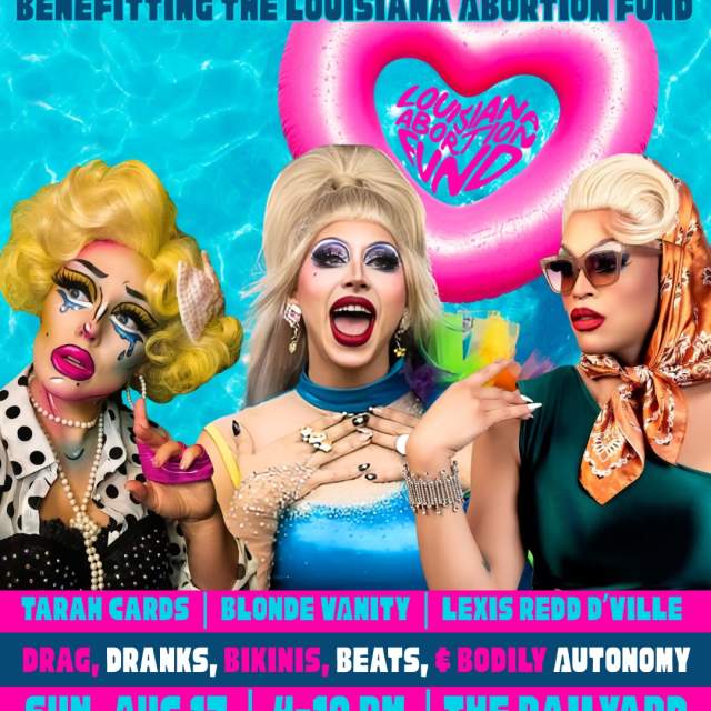 Liberation Lounge : Fundraiser for Louisiana Abortion Fund