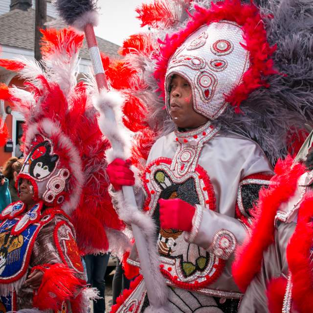 Mardi Gras Indians Uptown Super Sunday
