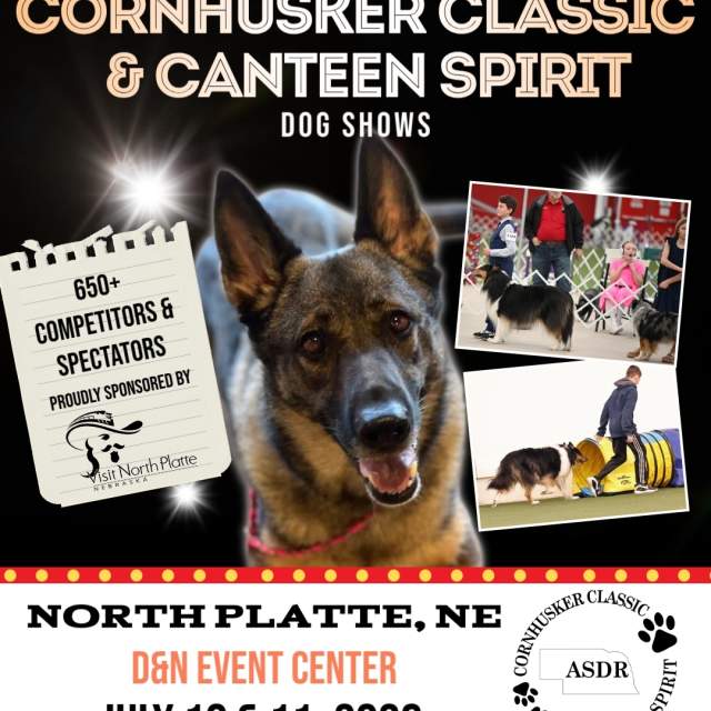 ASDR Cornhusker Classic and Canteen Spirit Dog Show