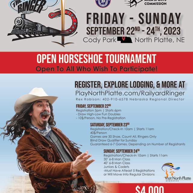 Rail Yard Ringer Open Horseshoe Tournament