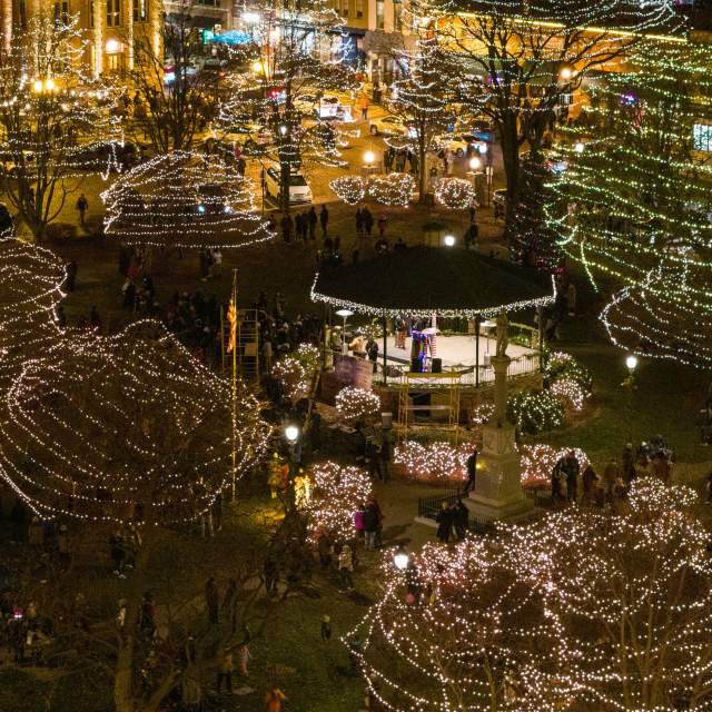 Annual Lighting of the Square
