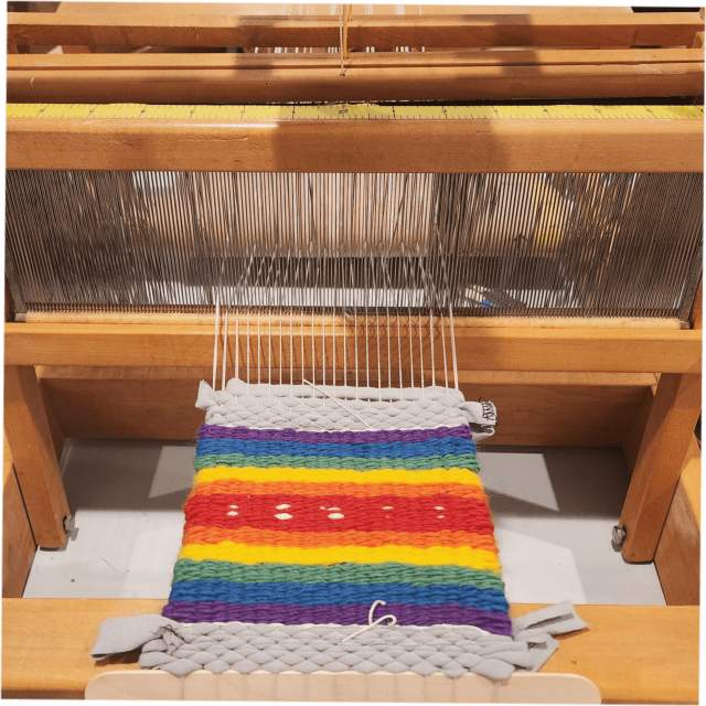 Make it Wild: Weave a Krokbragd Mug Rug with Ingrid Wobst
