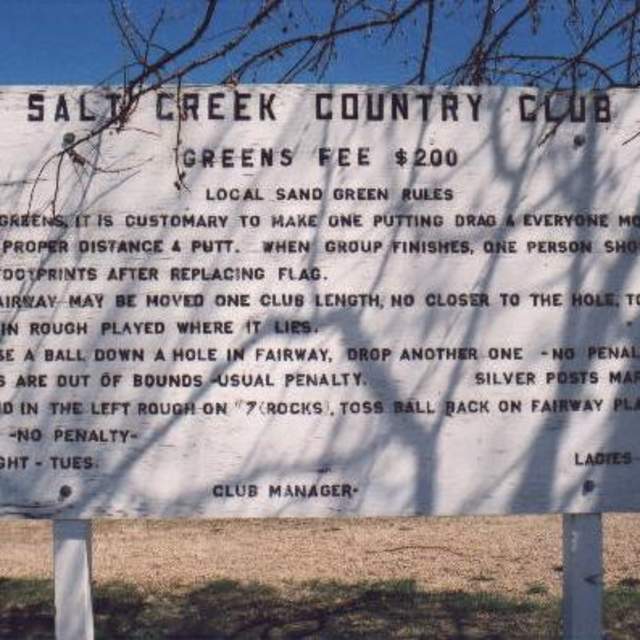 Salt Creek Country Club