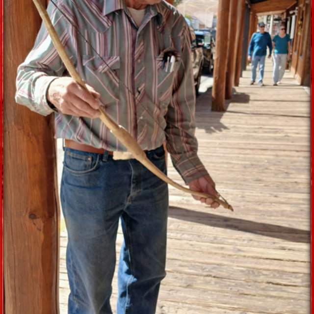 Bighorn Sheep Horn Bow Making with Tom Lucas