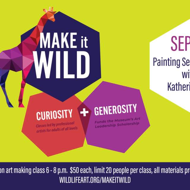 Make it Wild: Saltwater Sketchbook &#8211; Painting Sea Creatures with Katherine Roy