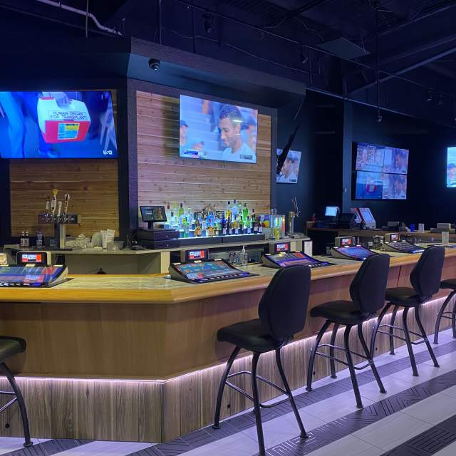 Watering Hole Sportsbook bar