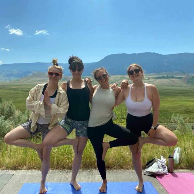 Yoga on the Trail
