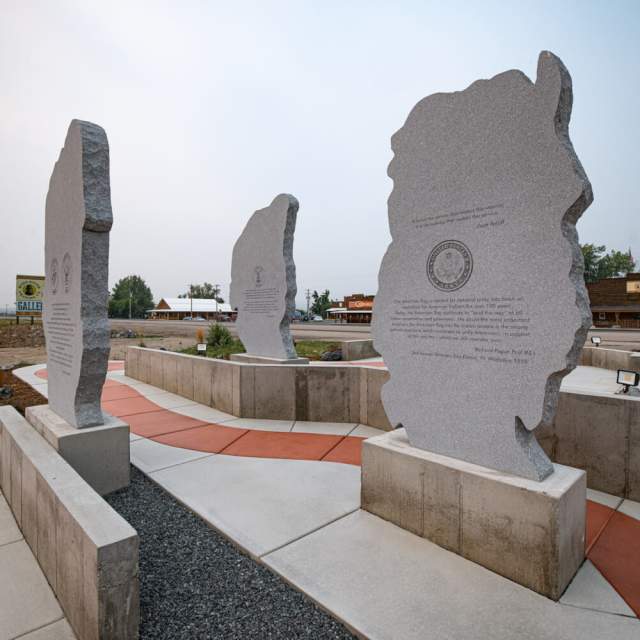 Path of Honor Wind River Reservation Veterans Memorial