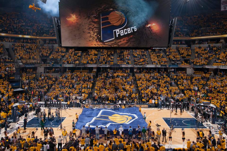 Indiana pacers home building hi-res stock photography and images