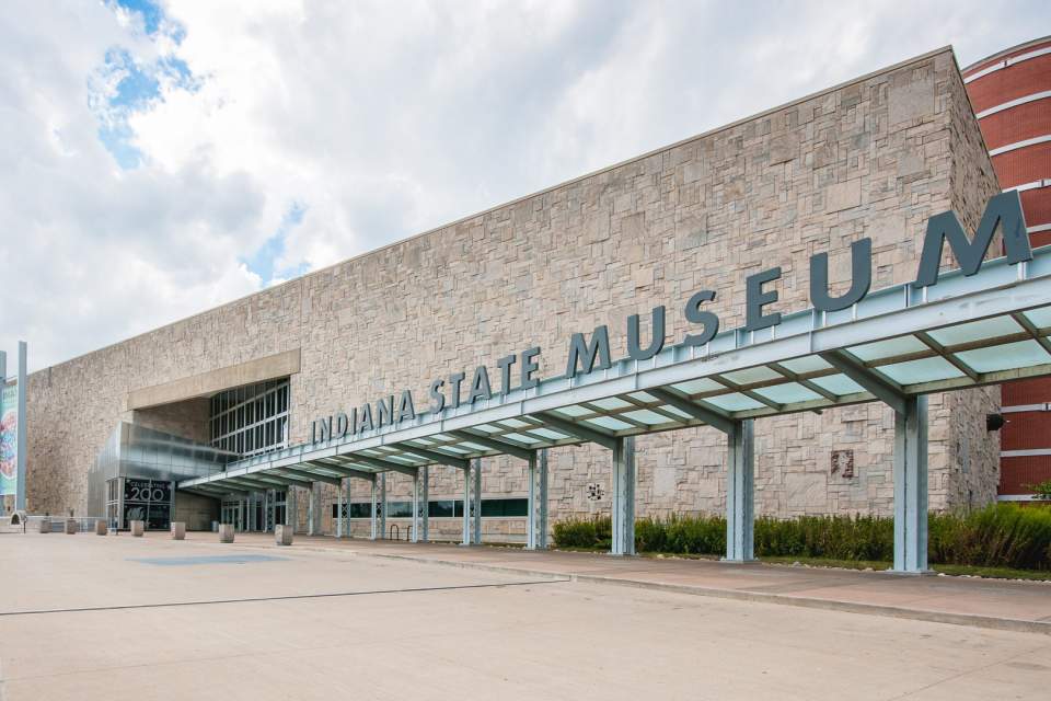 Front Entrance to the Indiana State Museum