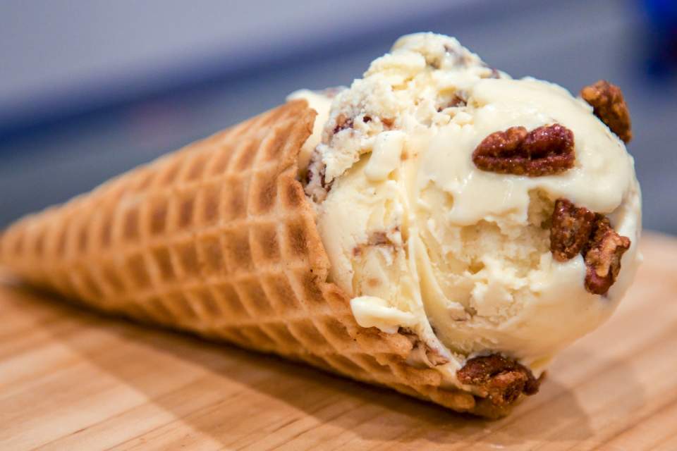 Lick Ice Cream at the Garage in the Bottleworks District is known for innovative flavors